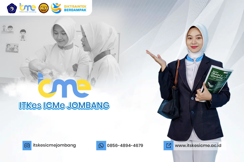 Kampus Terbaik di Jawa Timur? ITSKes ICMe Jombang. Prodi Keperawatan, Kebidanan dan Bisnis Digital. Fasilitas modern dan lingkungan nyaman.