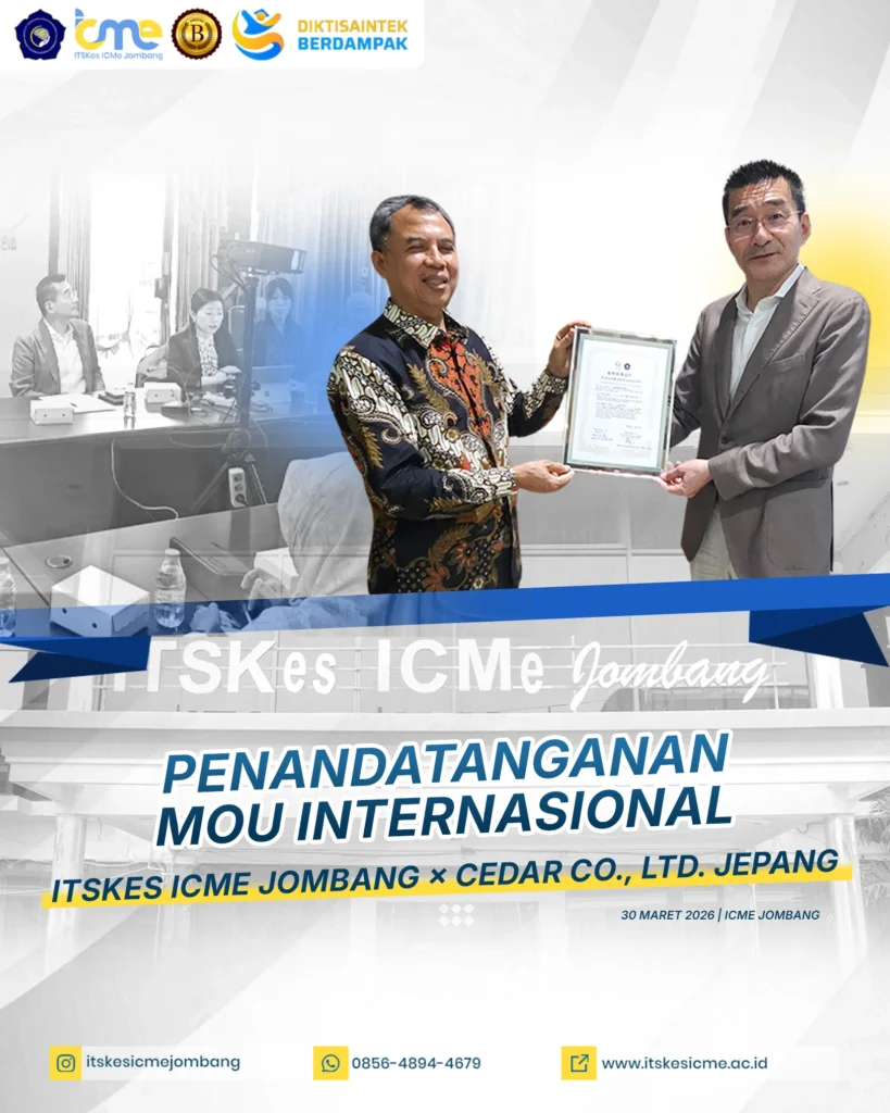 delegasi cedar jepang di kampus icme jombang