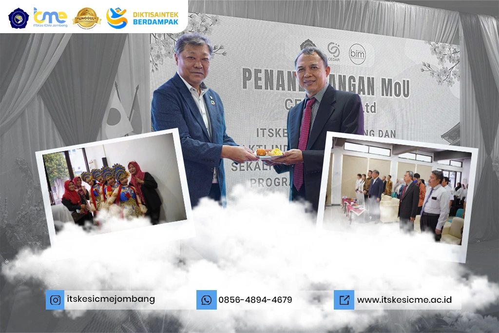 ITSKes ICMe Jombang resmi menandatangani MoU dengan CEDAR Co., Ltd. Jepang sebagai langkah strategis memperluas peluang karier internasional.
